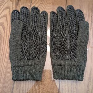 RefrigiWear Insulated Wool Grip Glove Green Medium
